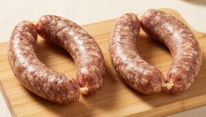 Domowa kiełbasa przepis - porównanie domowej i sklepowej kiełbasy