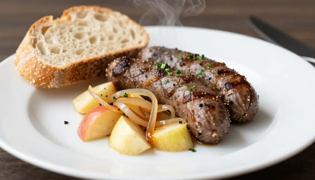 Gotowa kaszanka gryczana z piekarnika