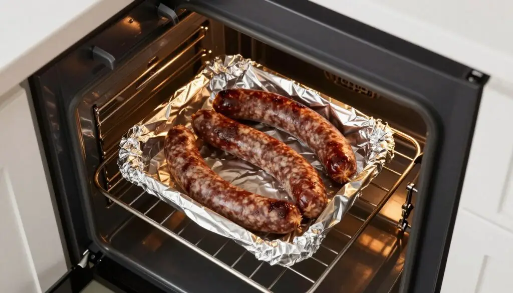 Kaszanka z piekarnika pieczona w folii aluminiowej