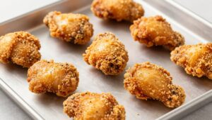 Kurczak jak z KFC przygotowany w piekarniku na blasze