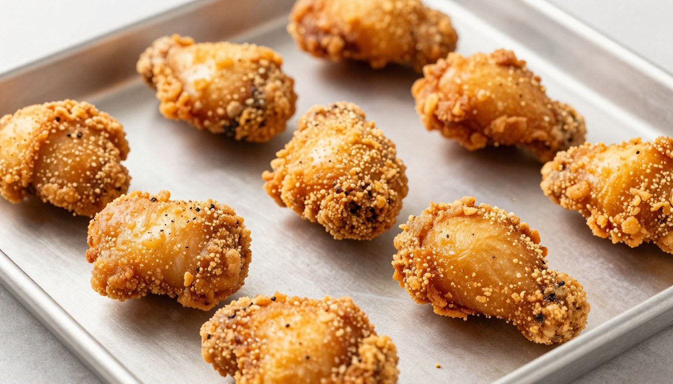 Kurczak jak z KFC przygotowany w piekarniku na blasze
