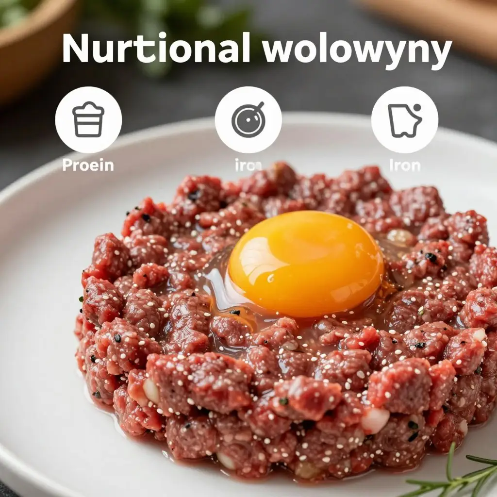 Tatar z wołowiny jako źródło białka i składników odżywczych Tatar z wołowiny jako źródło białka i składników odżywczych