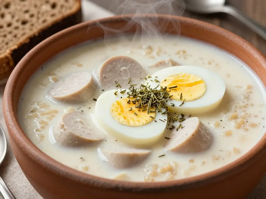 Żurek z majerankiem - majeranek do żurku Żurek z majerankiem - majeranek do żurku
