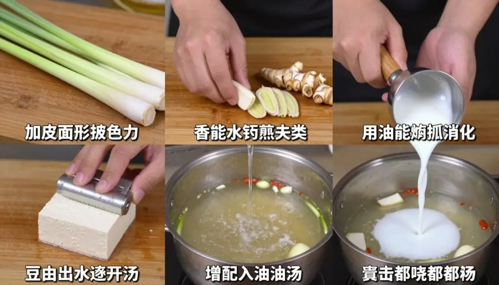 Porady dotyczące przygotowania zupy tajskiej Tom Yum z tofu Porady dotyczące przygotowania zupy tajskiej Tom Yum z tofu